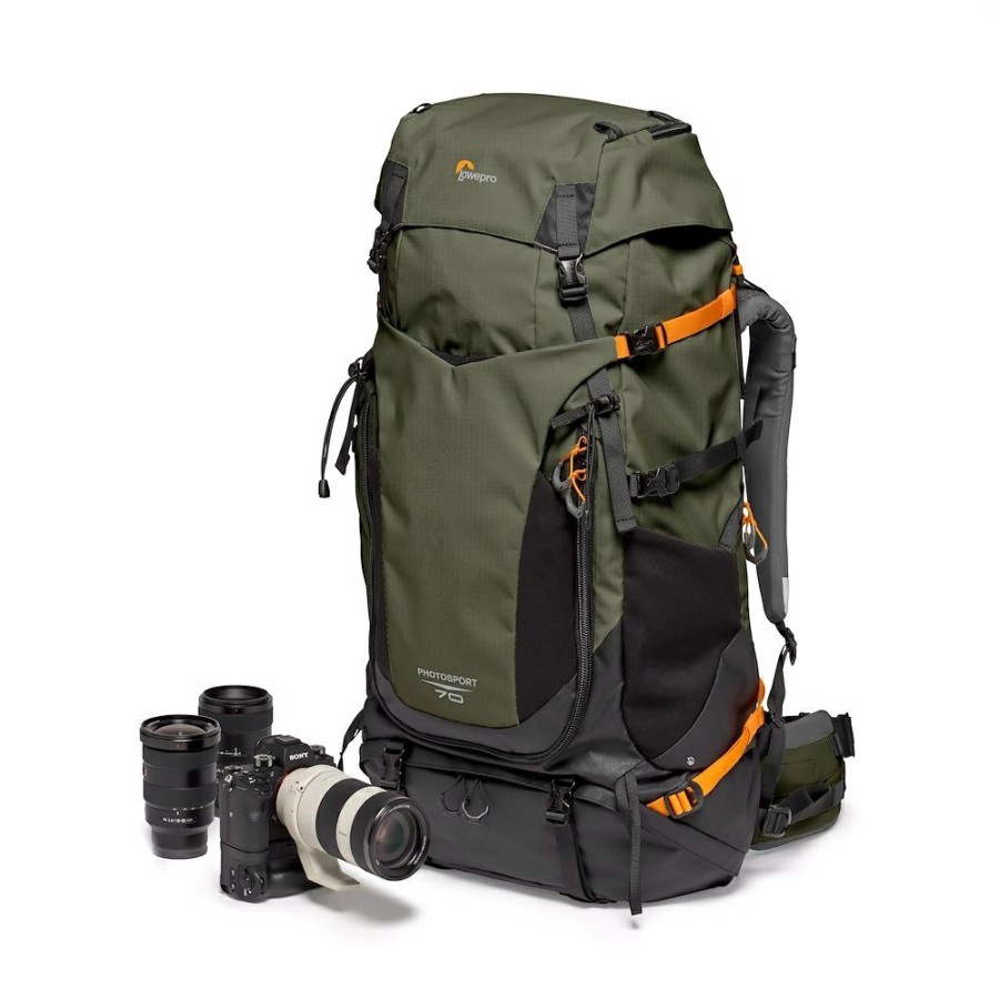 AKTIVITÄT Lowepro Fotorucksäcke | Photosport-Rucksack Pro 70L Aw Iv (S/M), Grun